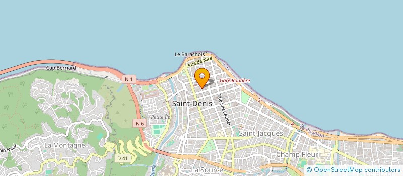 localisation de l'entreprise PUBLIC'ACTIONS à SAINT-DENIS