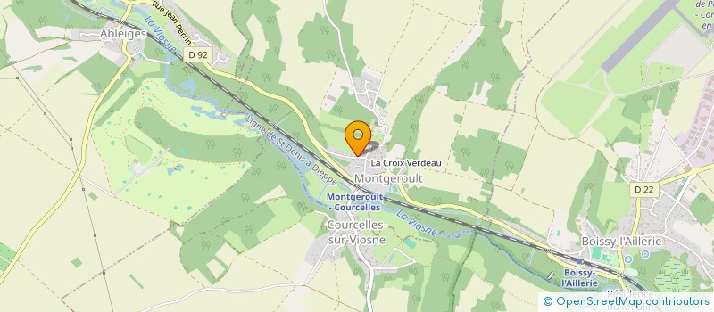 localisation de l'entreprise PUBLIC ANIM  MONTGEROULT