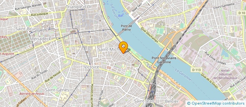 localisation de l'entreprise PUBLIC AVERTI  BORDEAUX