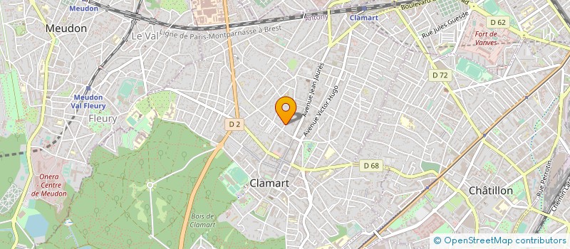 localisation de l'entreprise PUBLIC EVENTS à CLAMART