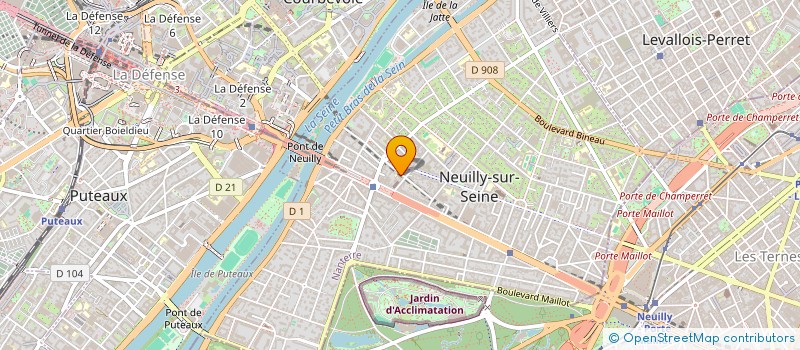 localisation de l'entreprise PUBLIC LEADER à NEUILLY-SUR-SEINE