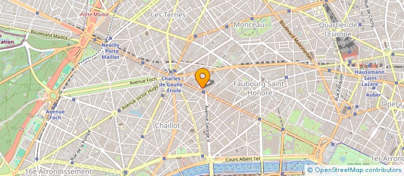 localisation de l'entreprise PUBLICATION ELYSEES LOISIRS  PARIS