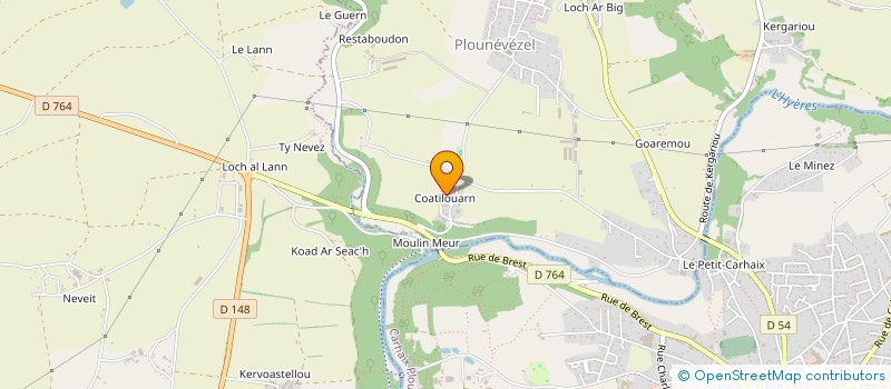 localisation de l'entreprise PUBLICATION REGARD D ESPERANCE à PLOUNEVEZEL