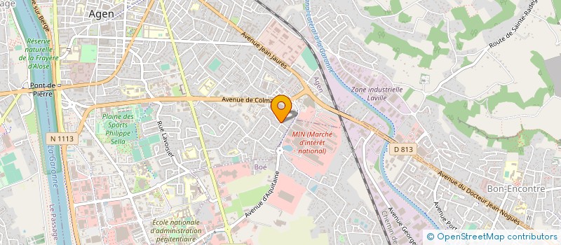 localisation de l'entreprise PUBLICATIONS AGRICOLES SARL  AGEN