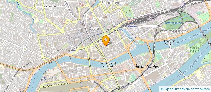 localisation de l'entreprise PUBLICATIONS API à NANTES