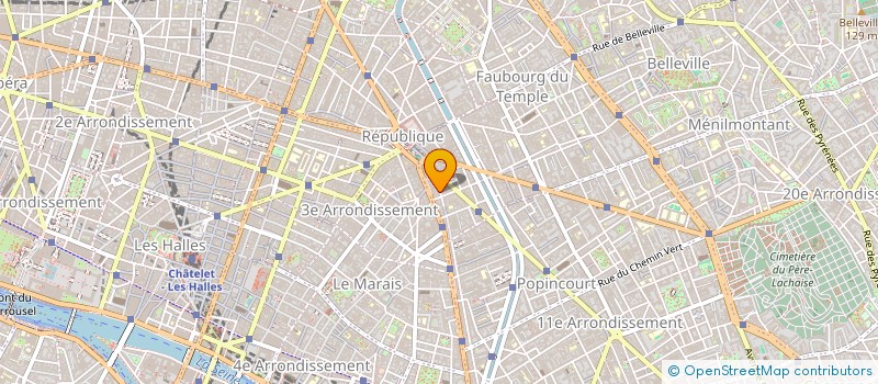 localisation de l'entreprise PUBLICATIONS LIBERTAIRES COOPERATIVES  PARIS