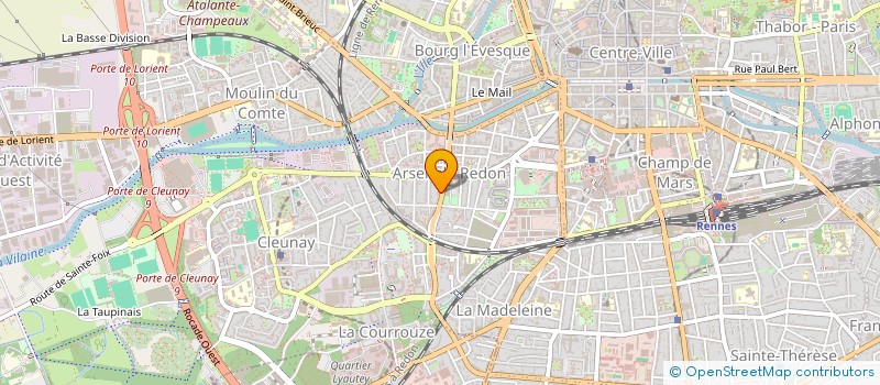 localisation de l'entreprise PUBLICIS ATLANTIQUE DIRECT  RENNES