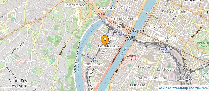 localisation de l'entreprise PUBLICIS CACHEMIRE à LYON