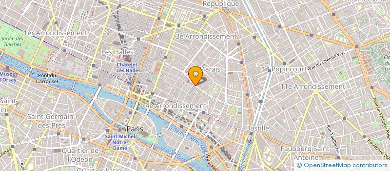 localisation de l'entreprise PUBLICIT COLOR à PARIS