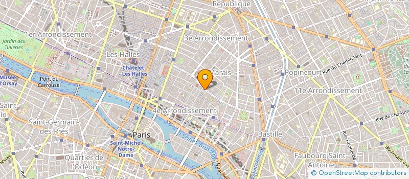 localisation de l'entreprise PUBLICIT FINANCES  PARIS