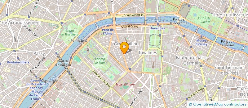 localisation de l'entreprise PUBLICITE ART TECHNIQUE  PARIS