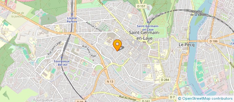 localisation de l'entreprise PUBLICITE DEVELOPPEMENT GESTION à SAINT-GERMAIN-EN-LAYE