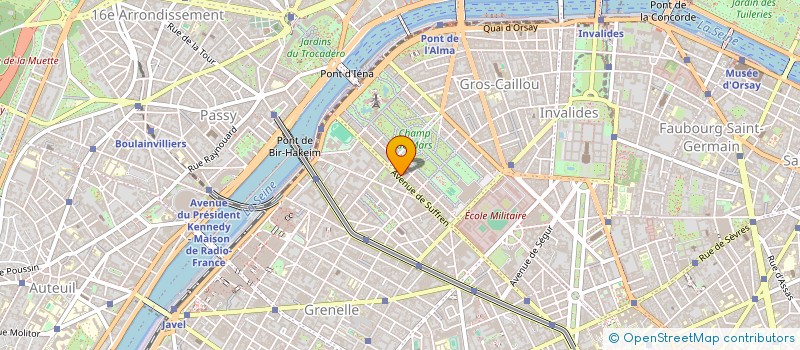 localisation de l'entreprise PUBLICITE ET COMMUNICATION  PARIS