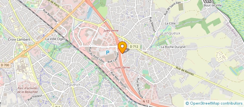 localisation de l'entreprise PUBLICITE ET COMMUNICATION VISUELLE à LANGUEUX