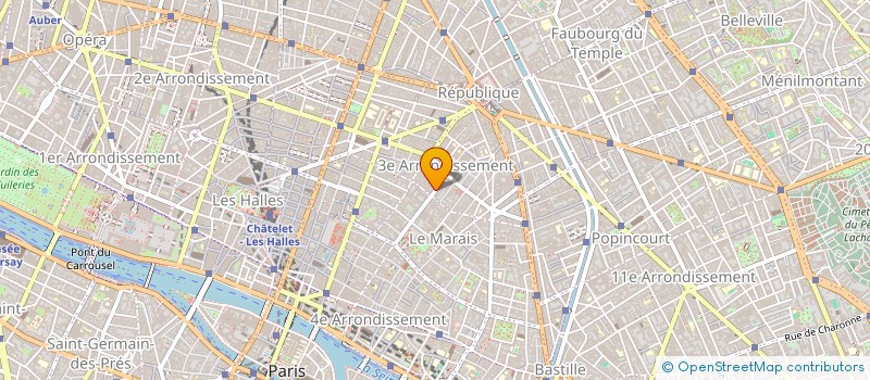 localisation de l'entreprise PUBLICITE INCENTIVE COMMUNICATION  PARIS