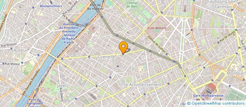 localisation de l'entreprise PUBLICITE RAPY  PARIS