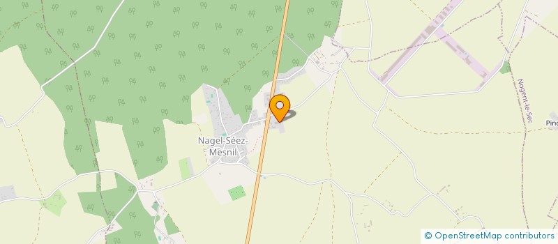 localisation de l'entreprise PUBLICOM 27  NAGEL-SEEZ-MESNIL