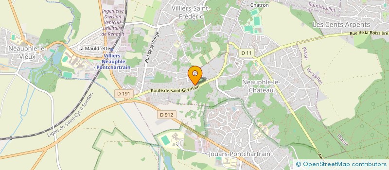 localisation de l'entreprise PUBLICOM à VILLIERS-SAINT-FREDERIC