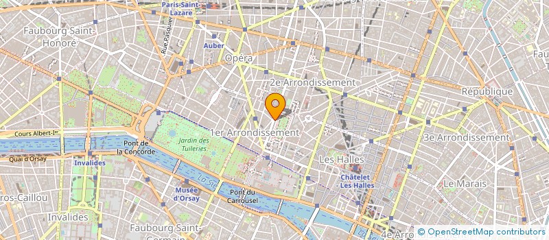 localisation de l'entreprise PUBLICOM à PARIS