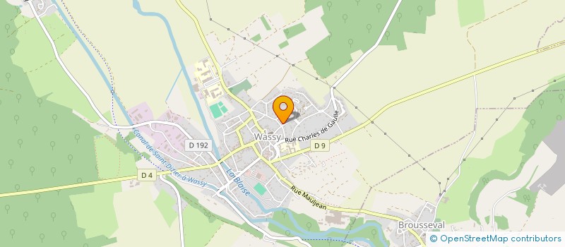 localisation de l'entreprise PUBLICOM - PUBLICATION ET COMMUNICATION à WASSY