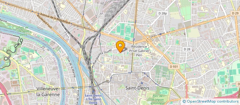 localisation de l'entreprise PUBLICOURSES à SAINT-DENIS