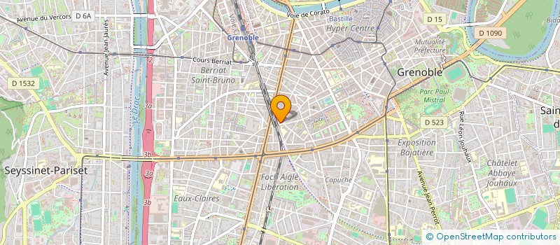 localisation de l'entreprise PUBLICUM VB à GRENOBLE