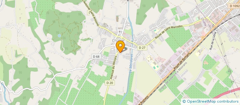 localisation de l'entreprise PUBLIE TOUS à CHATTE