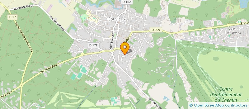 localisation de l'entreprise PUBLIFA à GOUVIEUX