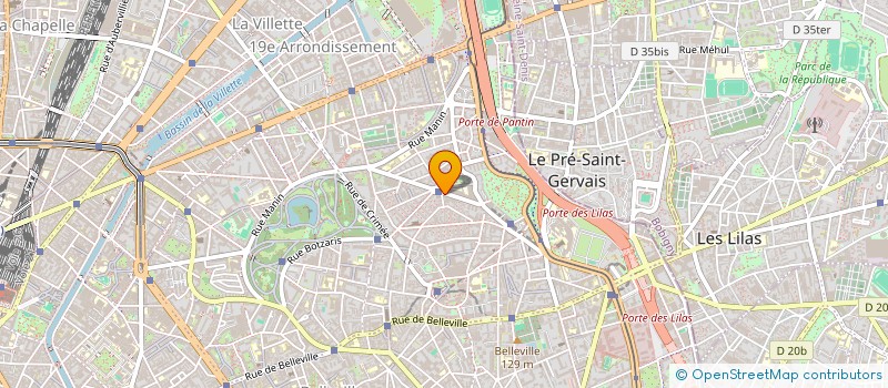 localisation de l'entreprise PUBLIFORME  PARIS