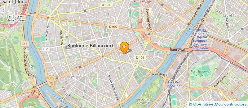 localisation de l'entreprise PUBLIGROUP GRIFFE à BOULOGNE-BILLANCOURT
