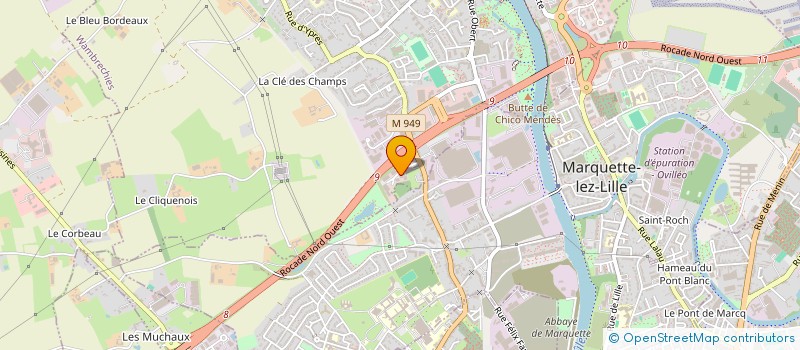 localisation de l'entreprise PUBLILETTRAGE à WAMBRECHIES