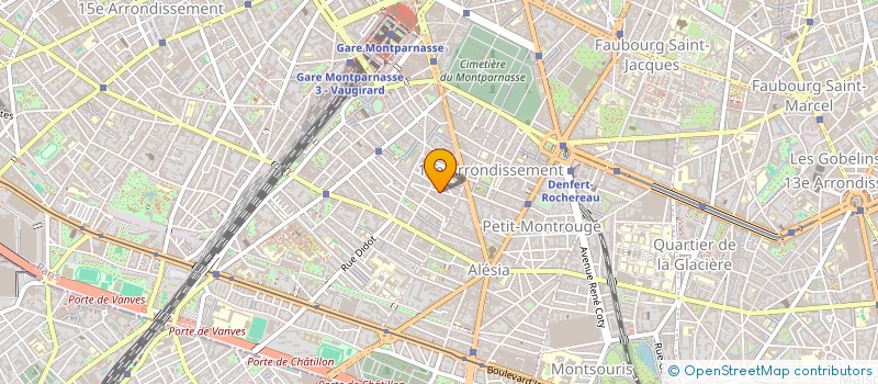 localisation de l'entreprise PUBLILINE à PARIS