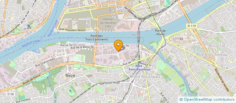 localisation de l'entreprise PUBLIM  REZE