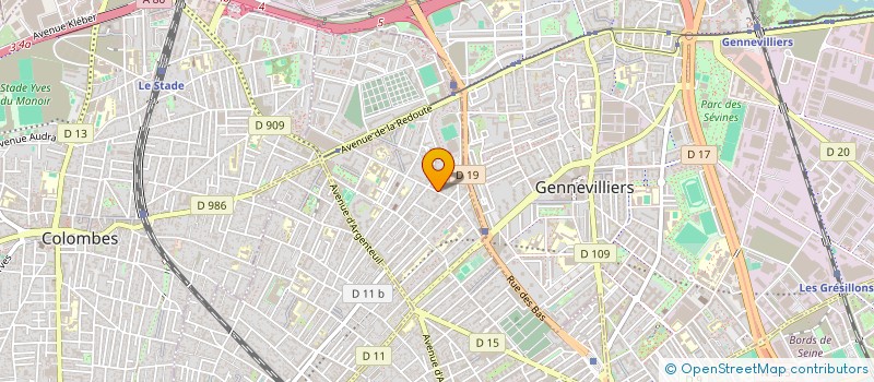 localisation de l'entreprise PUBLIMAR ENSEIGNES à ASNIERES-SUR-SEINE