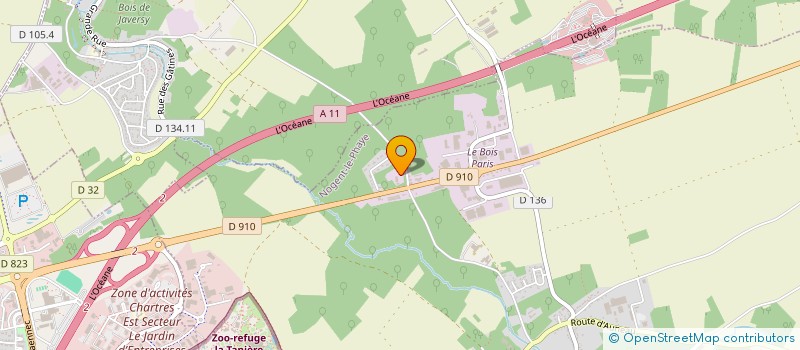 localisation de l'entreprise PUBLIMARK à NOGENT-LE-PHAYE