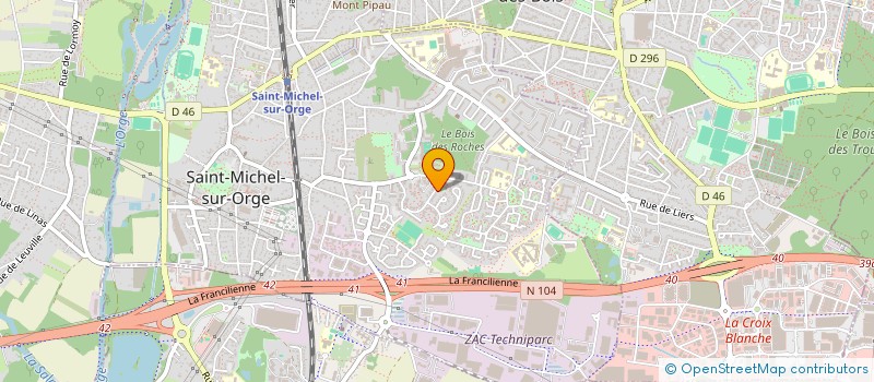 localisation de l'entreprise PUBLIPAIN 91  SAINT-MICHEL-SUR-ORGE