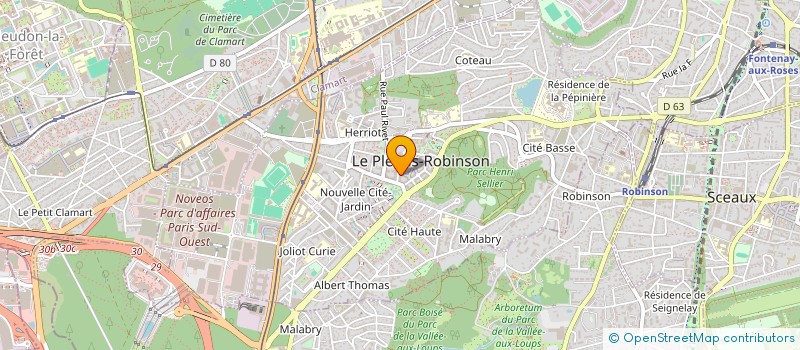 localisation de l'entreprise PUBLIPEDIA à LE PLESSIS-ROBINSON
