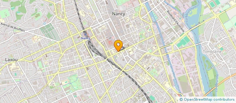 localisation de l'entreprise PUBLIPOST'ING  NANCY