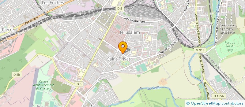 localisation de l'entreprise PUBLIPROP à MONTIGNY-LES-METZ