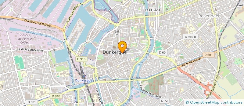 localisation de l'entreprise PUBLIREGIE à DUNKERQUE