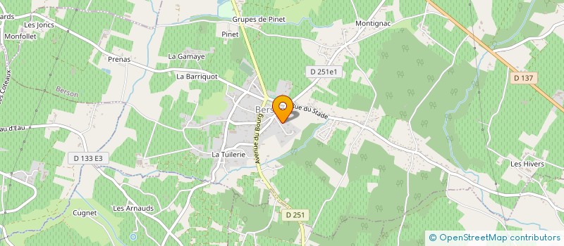 localisation de l'entreprise PUBLIROM  BERSON