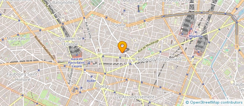 localisation de l'entreprise PUBLISERVICES  PARIS