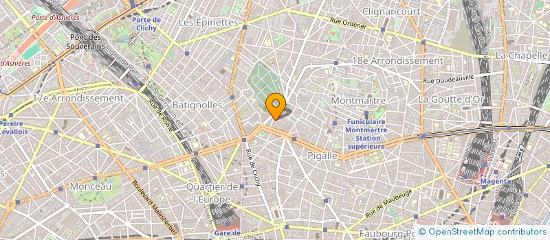 localisation de l'entreprise PUBLISEVEN FRANCE à PARIS