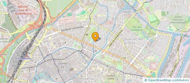 localisation de l'entreprise PUBLISH'IN à STRASBOURG