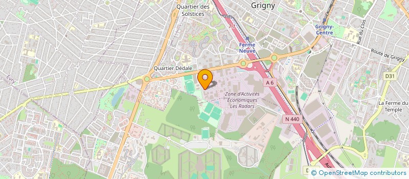 localisation de l'entreprise PUBLISTART à GRIGNY