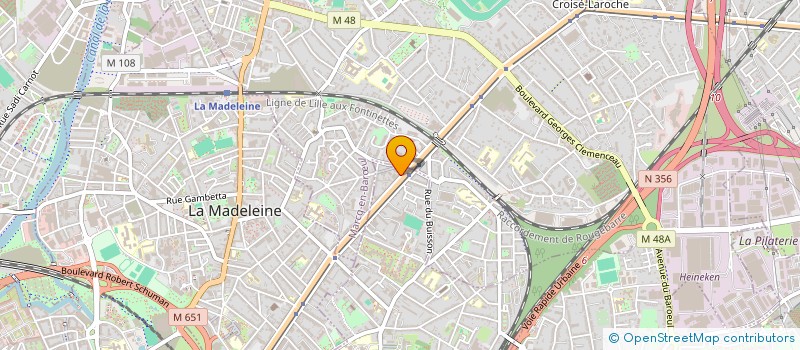 localisation de l'entreprise PUBLITECH à LILLE
