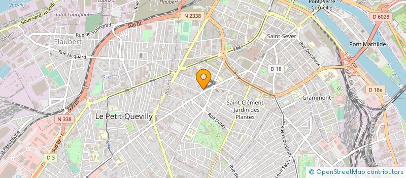localisation de l'entreprise PUBLIZART à ROUEN