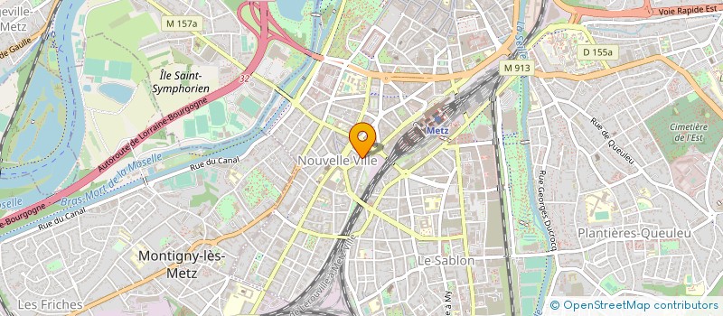 localisation de l'entreprise PUBLOR à METZ