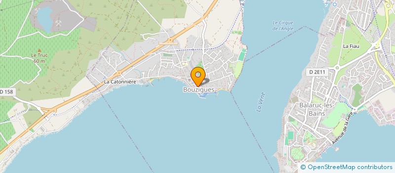 localisation de l'entreprise PUBLY CITY POSE  BOUZIGUES