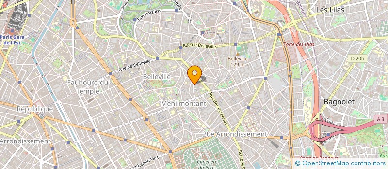 localisation de l'entreprise PUBLYA  PARIS